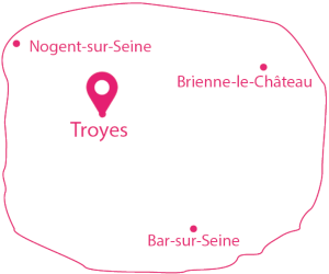 troyes en scene map