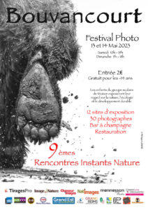 Flyer Rencontre Instant Nature- Festival Photo Bazancourt 9eme édition